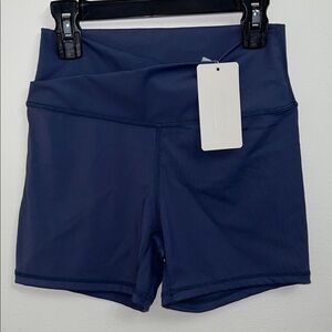 Women's Navy Blue Shorts
